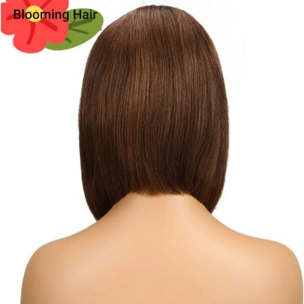 Blooming Hair 100% Human Hair Bang Wig